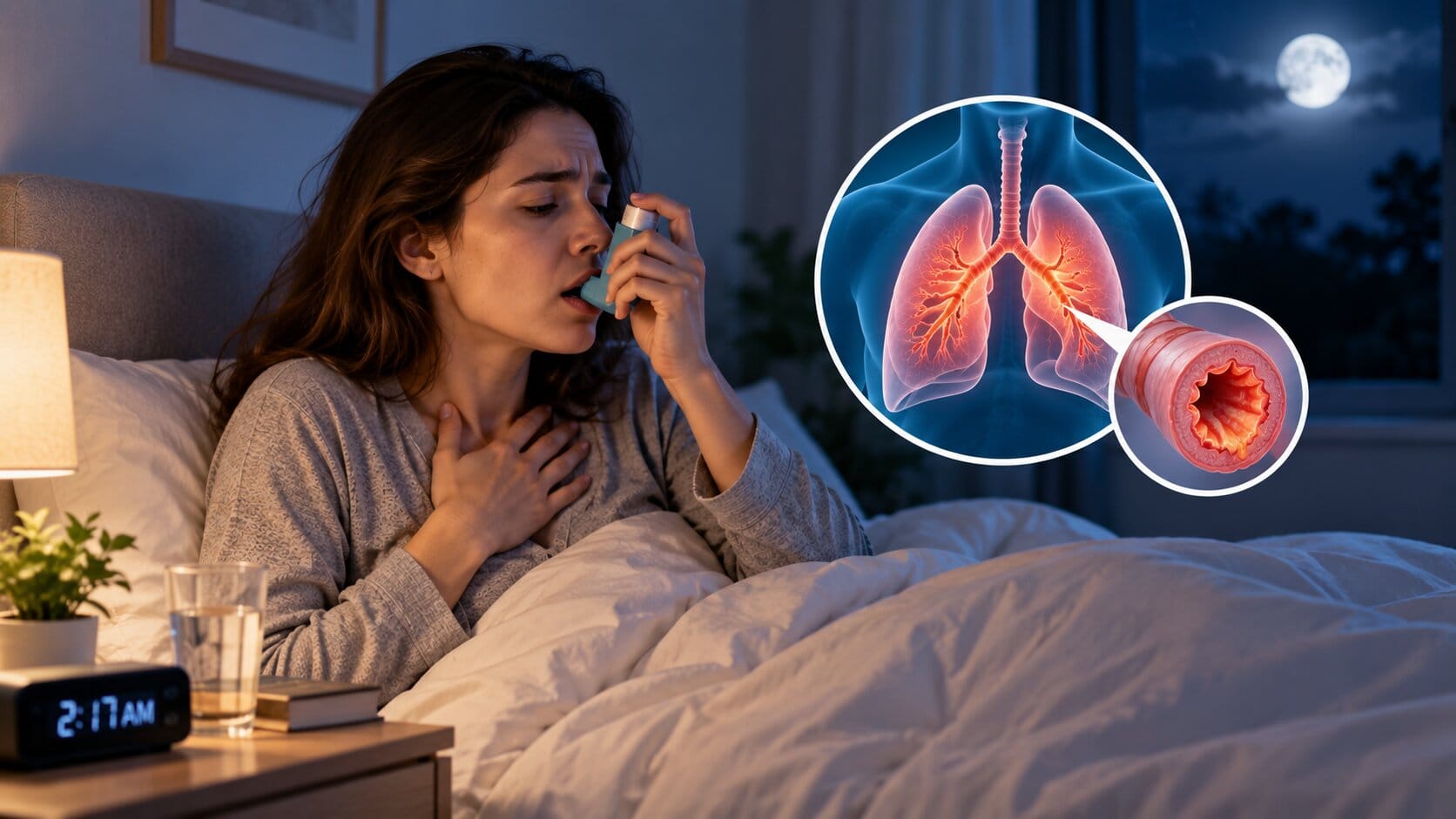 asthma worse at night
